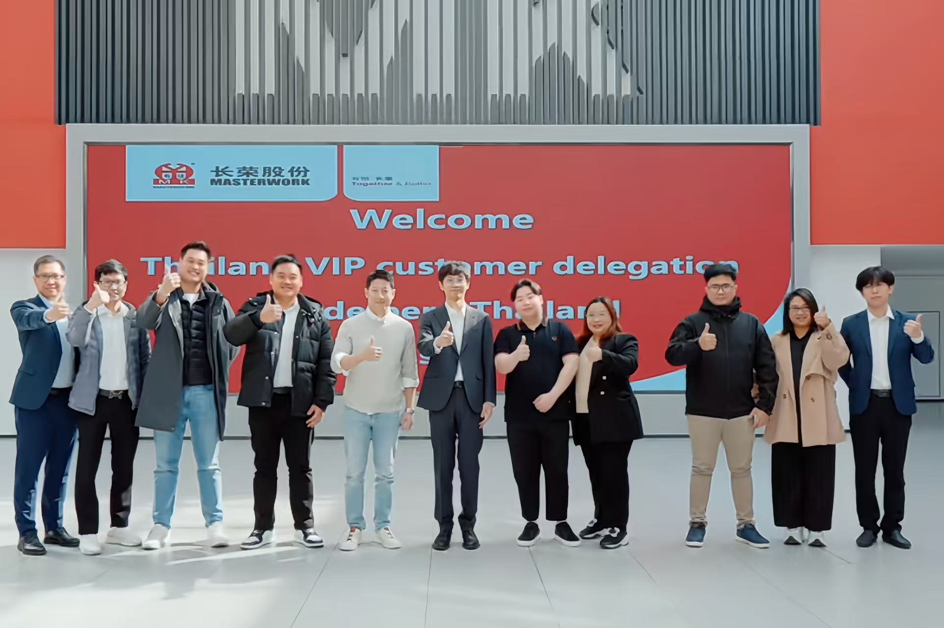 海德堡泰国客户团打卡长荣集团，扩大“国际朋友圈”